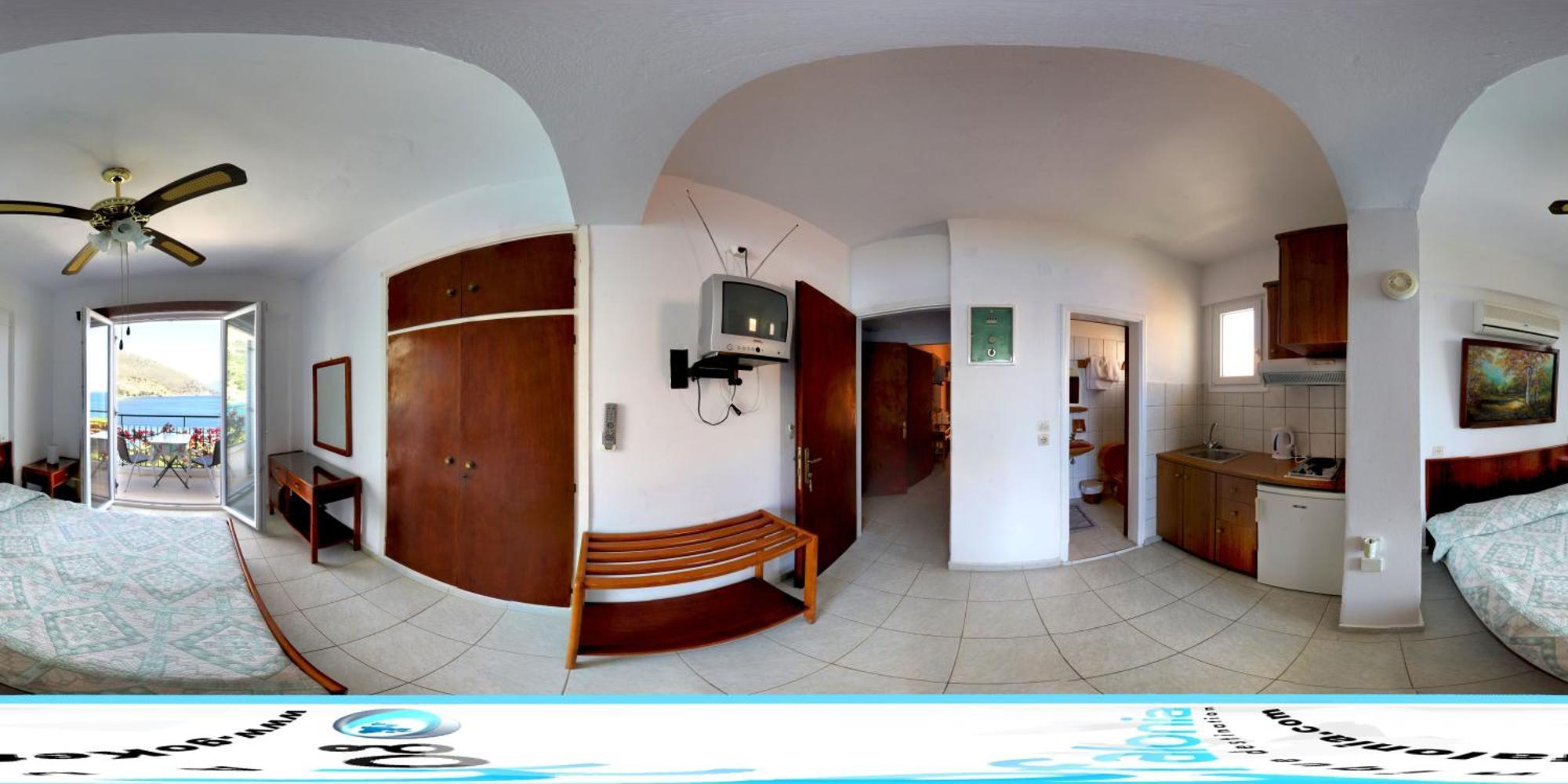 Ballas Apartments Ajía Effimía Kültér fotó