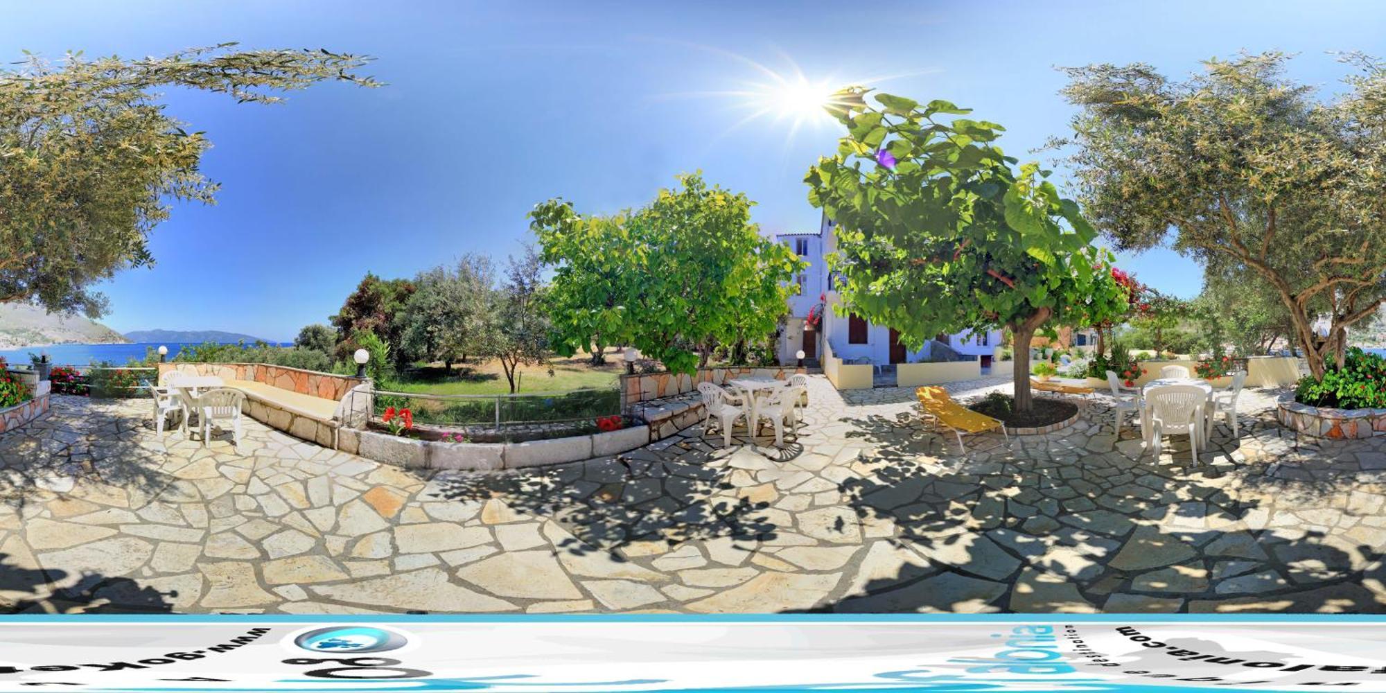 Ballas Apartments Ajía Effimía Kültér fotó